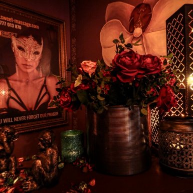 Scenery in Sweet Massage erotic salon in Prague